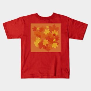 Fall Leaves Kids T-Shirt